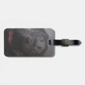 Étiquette À Bagage Dessin Labrador Retriever (Dos horizontal)