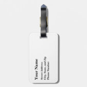 Étiquette À Bagage Détail Notre Dame (Dos Vertical)