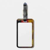 Étiquette À Bagage Deutsch Flagge - Vintage... (Dos Vertical)