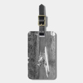 Étiquette À Bagage Deux hommes (Devant Vertical)