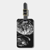 Étiquette À Bagage deux roses (Devant Vertical)