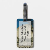 Étiquette À Bagage Devils Tower Easy ID Personal (Dos Vertical)