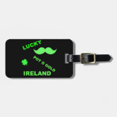 Étiquette À Bagage Devis irlandais Lucky Pot o Gold (Devant horizontal)