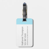 Étiquette À Bagage Dexter (Dos Vertical)