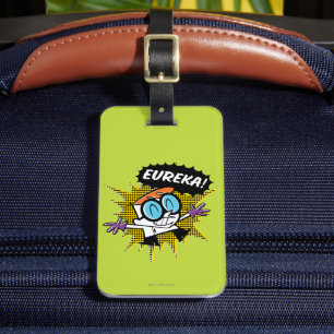 Étiquette À Bagage Dexter "Eureka!" Halftone Callout Graphic