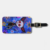 Étiquette À Bagage Dia de los Muertos Chihuahua (Devant horizontal)