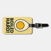 Étiquette À Bagage DIFFICILE ! Drôle Humour à l'oeuf dur (Devant horizontal)