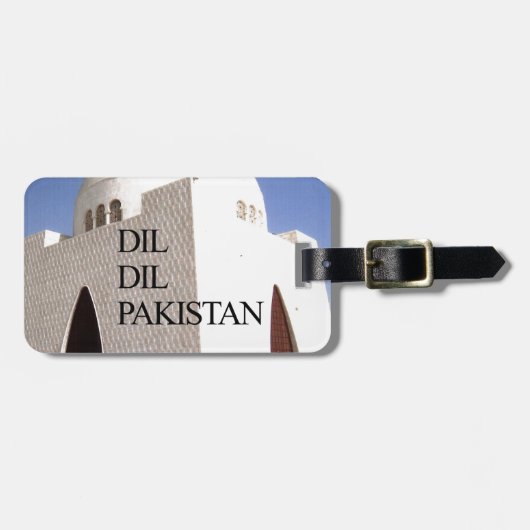 Étiquette À Bagage Dil Dil Pakistan Hakuna Matata (Devant horizontal)