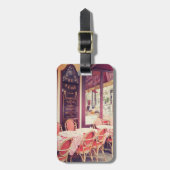 Étiquette À Bagage Diner dans le fresque d'Al de Paris (Devant Vertical)