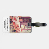 Étiquette À Bagage Diner dans le fresque d'Al de Paris (Dos horizontal)