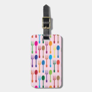 Étiquette À Bagage Diner la texture