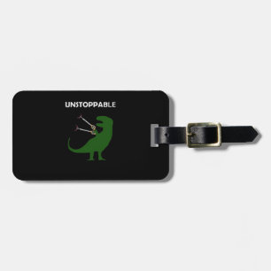 Étiquette À Bagage Dino non stoppable