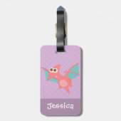 Étiquette À Bagage Dinosaure de Ptérosactyle mûr Pterodactyle (Dos Vertical)