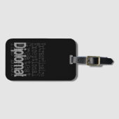 Étiquette À Bagage Diplomat Extraordinaire (Devant Horizontal)