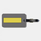 Étiquette À Bagage Directions PERDUES d'aéroport, aviateur pilote (Dos horizontal)