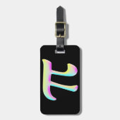 Étiquette À Bagage Discothèque Pi Light (Devant Vertical)