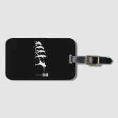 Étiquette À Bagage Disk Golf Evolution Disk Golf Cadeaux (Devant Horizontal)