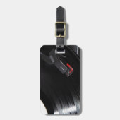 Étiquette À Bagage Disque vinyle (Devant Vertical)