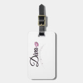 Étiquette À Bagage Diva (Devant Vertical)
