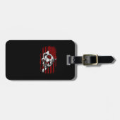 Étiquette À Bagage Diver Down Dive Drapeau Scuba Plongée Drapeau amér (Devant horizontal)