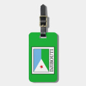 Étiquette À Bagage Djibouti (Devant Vertical)