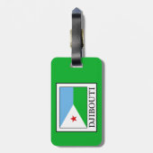Étiquette À Bagage Djibouti (Dos Vertical)