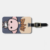 Étiquette À Bagage Dobby Cartoon Caractère Art (Devant horizontal)