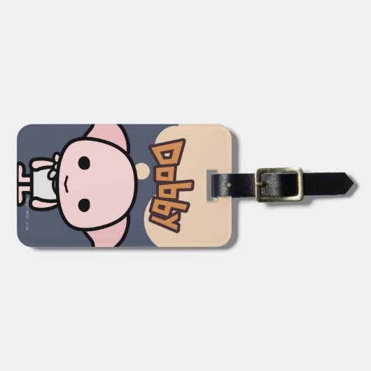 Étiquette À Bagage Dobby Cartoon Caractère Art (Devant horizontal)