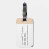 Étiquette À Bagage Dobby Cartoon Caractère Art (Dos Vertical)