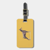 Étiquette À Bagage Doberman Pinscher (Devant Vertical)