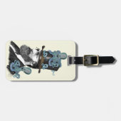 Étiquette À Bagage Docteur Octopus 2 (Devant horizontal)