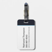 Étiquette À Bagage Doe Patronus d'Anime Severus Snape (Dos Vertical)