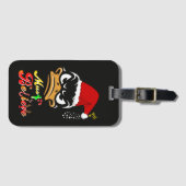 Étiquette À Bagage Doit Croire Noël (Devant Horizontal)