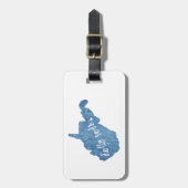 Étiquette À Bagage Dolly Sods Wilderness Virginie-Occidentale Grain d (Devant Vertical)