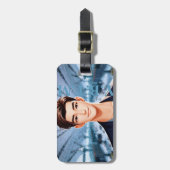 Étiquette À Bagage Donald. Conception de caractères Animée (Devant Vertical)