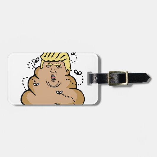 Étiquette À Bagage donald trump (Devant horizontal)