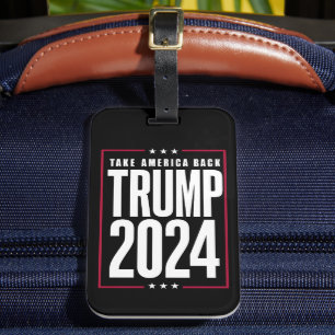 Étiquette À Bagage Donald Trump 2024 redonne l'élection américaine