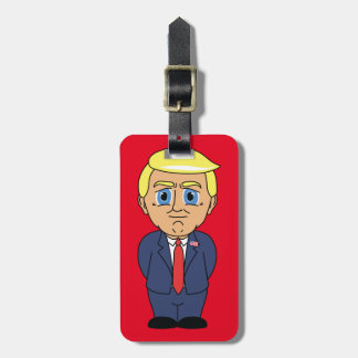 Étiquette À Bagage Donald Trump à l'air sourd