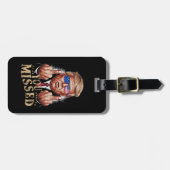 Étiquette À Bagage Donald Trump - L'élection américaine vous a manqué (Devant horizontal)