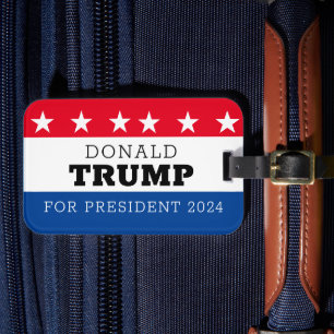 Étiquette À Bagage Donald Trump pour président