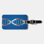 Étiquette À Bagage Double hélice d'ADN (Devant horizontal)