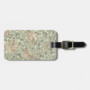 Étiquette À Bagage Douce Chèvre Vintage William Morris Chèvrefeuille
