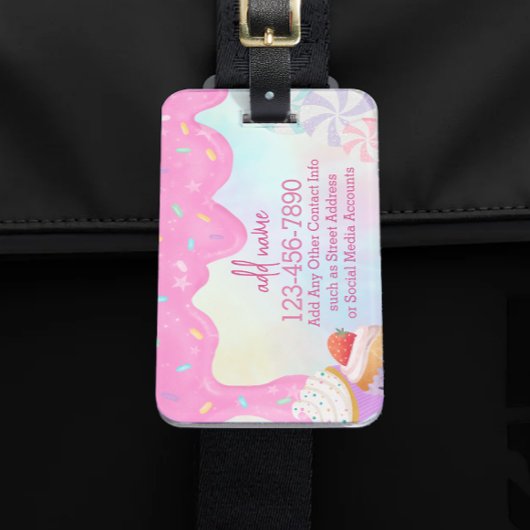 Étiquette À Bagage doux