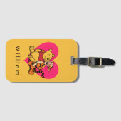 Étiquette À Bagage Doux Winnie l'ourson et Tigger (Devant Horizontal)