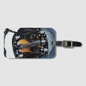 ÉTIQUETTE À BAGAGE DOXIE  (Devant Horizontal)