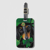 ÉTIQUETTE À BAGAGE DOXIE SAINT PATTY (Devant Vertical)
