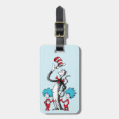 Étiquette À Bagage Dr Seuss | Chat dans le Casquette, Chose un & Chos (Devant Vertical)