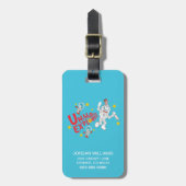 Étiquette À Bagage Dr Seuss | Chat dans l'Explorateur d'univers Casqu (Devant Vertical)