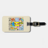 Étiquette À Bagage Dr Seuss | Graphique Histoires (Devant horizontal)