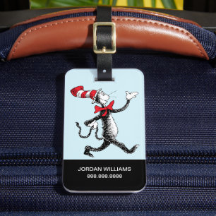 Étiquette À Bagage Dr. Seuss Le Chat Chapeauté défile sur le podium